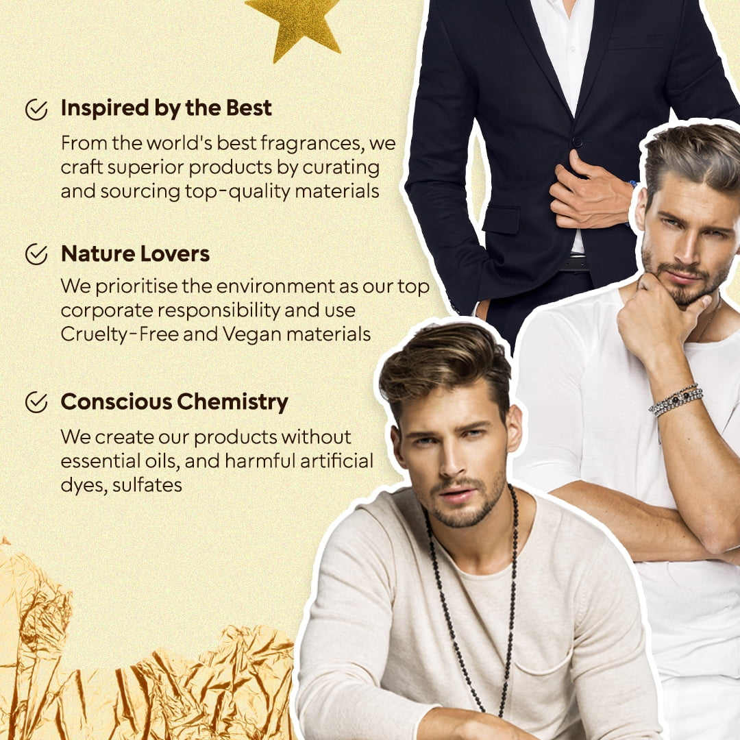 Bella Vita Organic Man Perfume Gift Set for Men