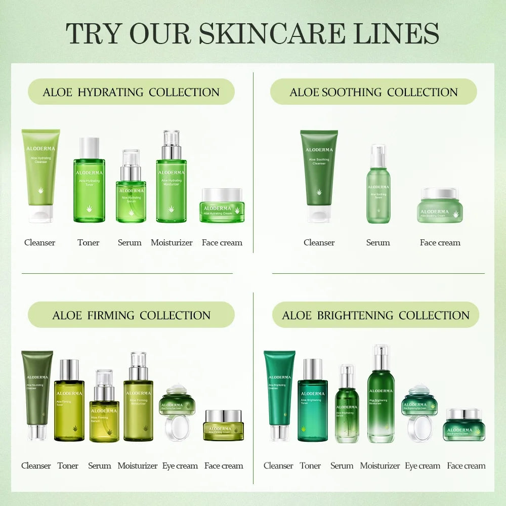 Luxury Aloe Firming & Rejuvenating Set 7-Piece Set