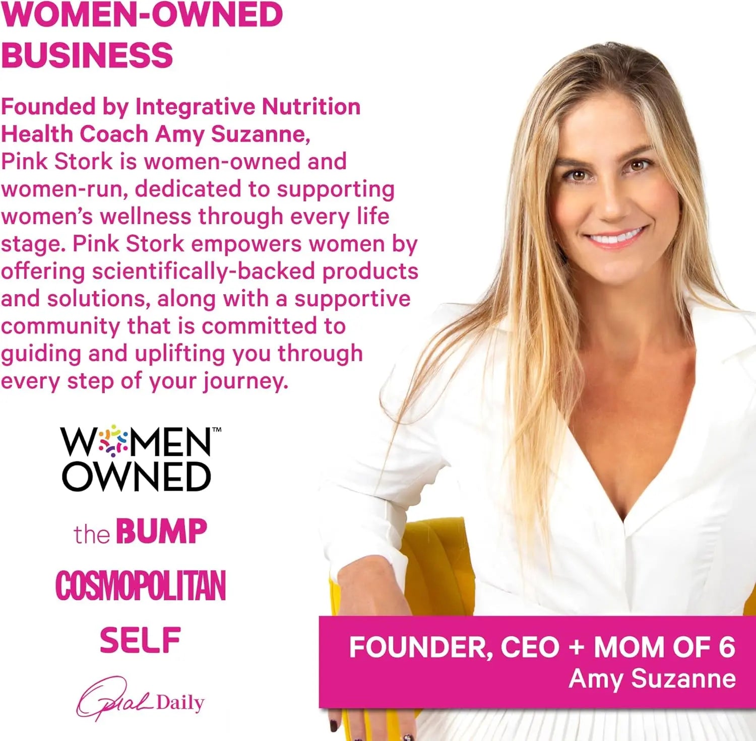 Pink Stork Organic Herbal Fertility Support | Vitex + Red Raspberry Leaf | 3 Flavors Available | TTC + Cycle Support for Women