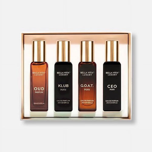 Bella Vita Organic Man Perfume Gift Set for Men
