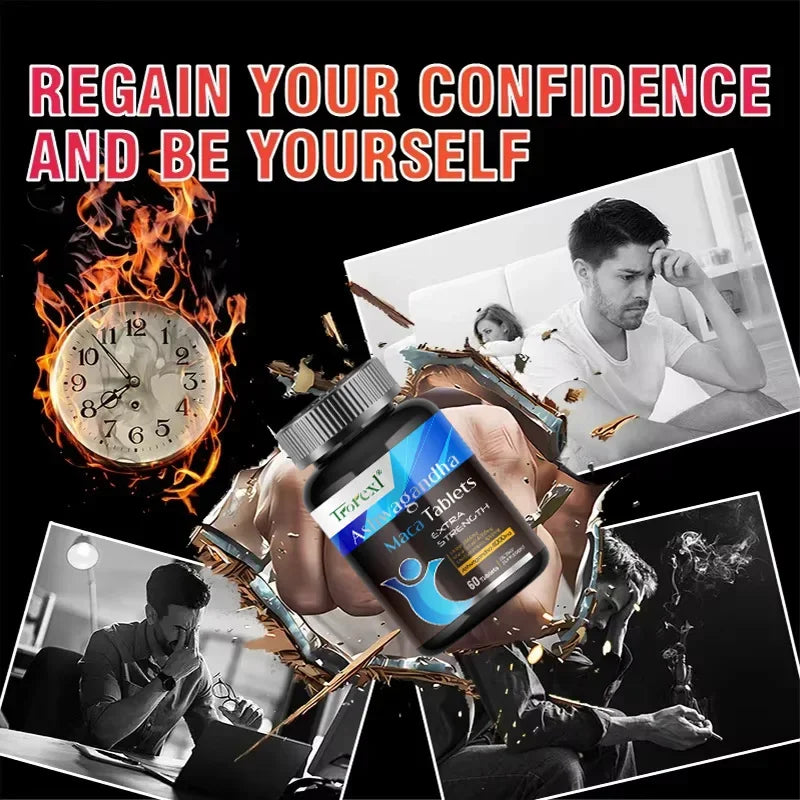 Boner Solution from Ashwagandha Physical Readiness Volume Optimization Day+ Evening Endurance