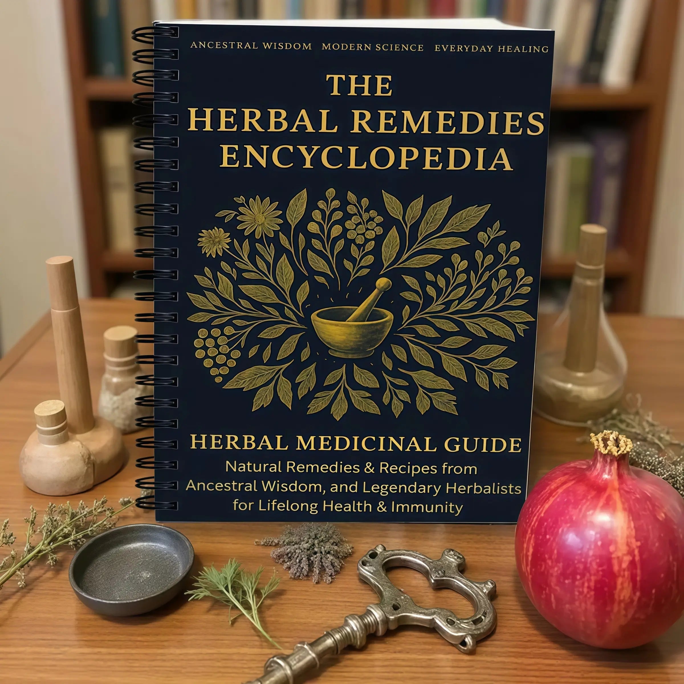 A5 Herbal Encyclopedia Notebook, Plant Introduction & Health Tips, Homeopathy, Herbal Making Guide, Herbal Remedies, Herbal Medicinal Guide, Botanical Reference Book, Comprehensive Guide
